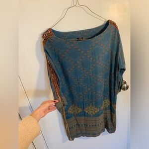 Free People New Romantics “Stole My Heart” Tunic Dress